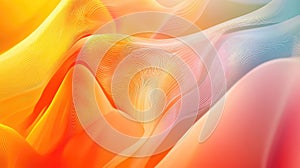 Abstract flowing lines creating a colorful gradient texture background