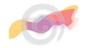 Abstract Flowing Liquid Gradient Background Vector, vector design Generative AI