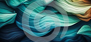 Abstract flowing of nature pattern lines texture color background.exotic wallpaper in painting style.wavy wave art shape