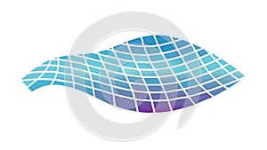 Abstract Flowing Wave Lines Vector for Dynamic Backgrounds and Modern Art, vector design Generative AI