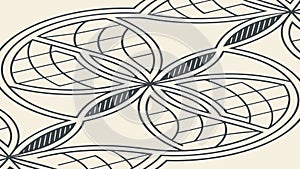 Abstract Flowing Wave Pattern, Dynamic Organic Design Element Vector, vector design Generative AI