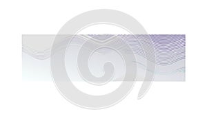 Abstract Flowing Wavy Gradient Lines Element, vector design Generative AI