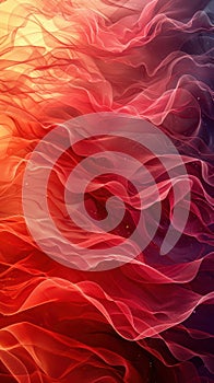 fluent style simple red gradient background.