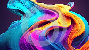 Abstract fluid background