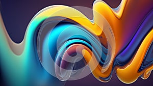 Abstract fluid background