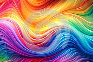 Rainbow gradient abstract fluid background