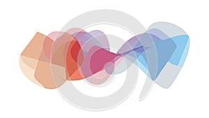 Abstract Fluid Gradient Shapes Vector. Dynamic Colorful Background, vector design Generative AI