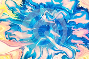 Abstract fluid pattern