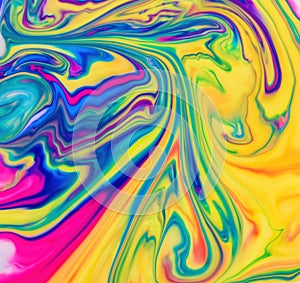 Abstract fluid pattern