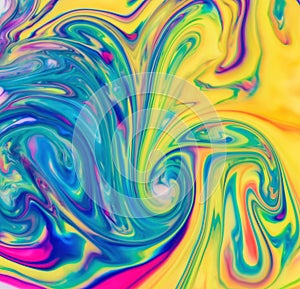Abstract fluid pattern