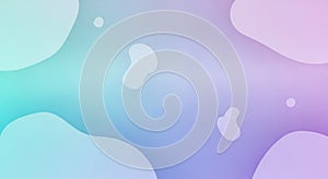 Abstract Fluid Shapes Gradient Background