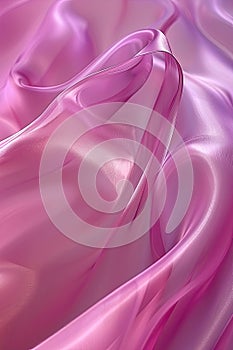 Abstract fluid shapes with pink and purple hues.