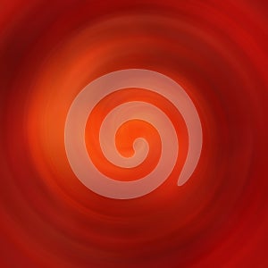 Abstract fluid swirl or vortex of bright fire orange red mix with shape spiral liquid twist. Magic illusion in Christmas design