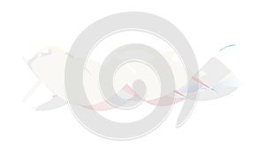 Abstract Fluid Wavy Pattern Vector Organic Textured Background Design vector design Generative AI