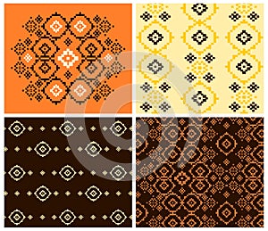 Abstract and folk patterns