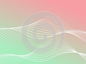 Abstract fond with lines and vector illustration