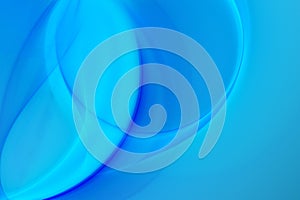 Abstract fractal background. Blue bright abstraction similar to the spiral wave curls
