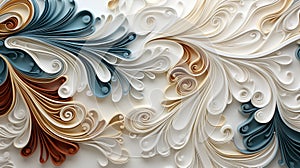 Abstract fractal background, computer-generated image. Digital art.