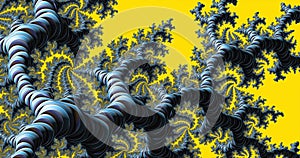 Abstract fractal background graphic