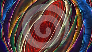 Abstract fractal background loopable solar spirals