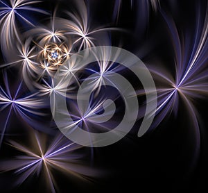Abstract fractal design