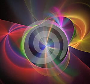 Abstract fractal design