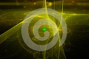Fractal fantasy imagination concept pattern surreal dynamic chaos motion rendering design rendering, imagination, glow, shine
