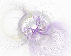 Abstract fractal image