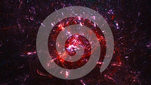 Abstract fractal light background. Digital 3d rendering backdrop