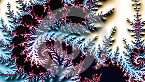 abstract fractal pattern, computer generated graphics