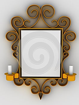 Abstract frame, ornament