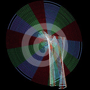 Abstract freezelight curves