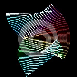 Abstract freezelight curves