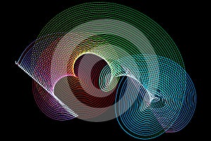 Abstract freezelight curves