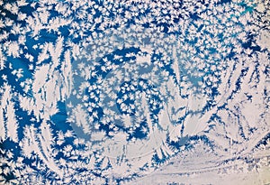 Abstract frosty pattern