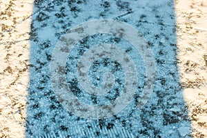 Abstract frozen water. Wintwer background