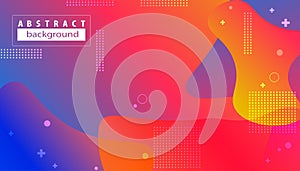 Abstract fuild background