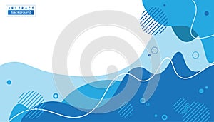 Abstract color fuild background