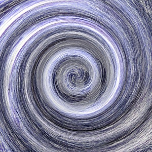 Abstract funnel pattern. A vortex, spiral, multi-colored pattern. Background. Twisted spiral