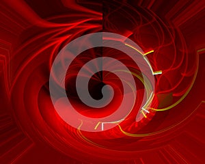 Abstract future dynamic digital motion fractal, decoration flow poster mystery design imagination backdrop,