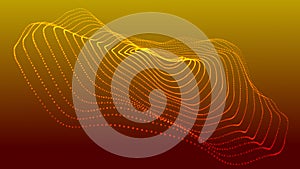 Abstract futuristic background. Big data visualization. Network connection. Data transfer. 3d rendering. Technology