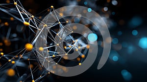 Abstract Network Connection and Technology Background