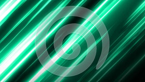 Abstract futuristic background green flying energy hi-tech magic glowing