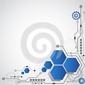 Astratto circuito alto il negozio vettore illustrazioni 