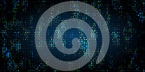 Abstract futuristic cyberspace  background.  Hacking programming data.  Machine learning. Artificial Intelligence