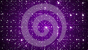 Abstract futuristic infinite flow of scientific data. Network structure of an array of points. Outer space background. Big data