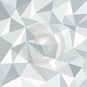 Abstract futuristic shape vector background for use in design. grey geometric texture. polygonal triangle background