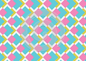 Abstract geo square pattern colorful background