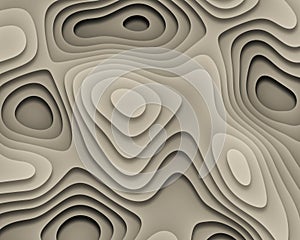 Abstract Geographic Curves Background