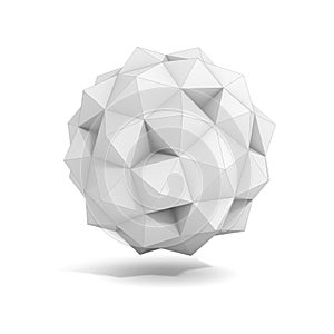 Abstract geometric 3d object